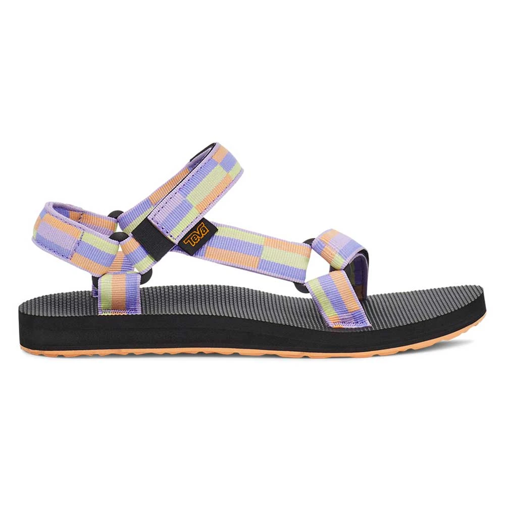 Teva Women's Original Universal Sandal - Retro Block Pastel Lilac 1 Teva Women's Original Universal Sandal - Retro Block Pastel Lilac