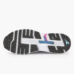 Diadora Women's Vigore 2 Running Shoe - White/Pink Fluo/Black - Regular (B) -Soccer Shoes Shop 101.179072 C6034 40 HR