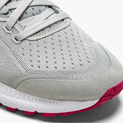 Diadora Women's Mythos Blushield Vigore 2 Running Shoe - Silver Dd/Blk/Rubine Red - Regular (B) -Soccer Shoes Shop 101.179072 D0500 25 HR