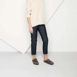 Birkenstock Women's Boston SFB Oiled Leather - Iron - Regular 10 Birkenstock Women's Boston SFB Oiled Leather - Iron - Regular -Soccer Shoes Shop 1013255 f look f