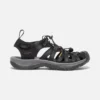 Keen Women's Whisper Sandal - Black/Magnet- Regular (B)