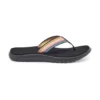 Teva Women's Voya Flip Sandal - Antiguous Black Multi- Regular (B)