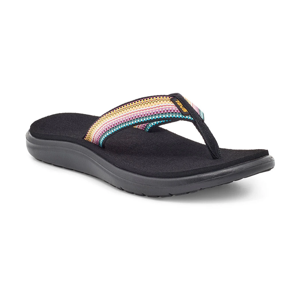 Teva Women's Voya Flip Sandal - Antiguous Black Multi- Regular (B) 2 Teva Women's Voya Flip Sandal - Antiguous Black Multi- Regular (B) - Image 2
