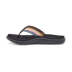 Teva Women's Voya Flip Sandal - Antiguous Black Multi- Regular (B) 9 Teva Women's Voya Flip Sandal - Antiguous Black Multi- Regular (B) -Soccer Shoes Shop 1019040 ABML 3
