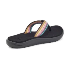 Teva Women's Voya Flip Sandal - Antiguous Black Multi- Regular (B) 8 Teva Women's Voya Flip Sandal - Antiguous Black Multi- Regular (B) -Soccer Shoes Shop 1019040 ABML 4