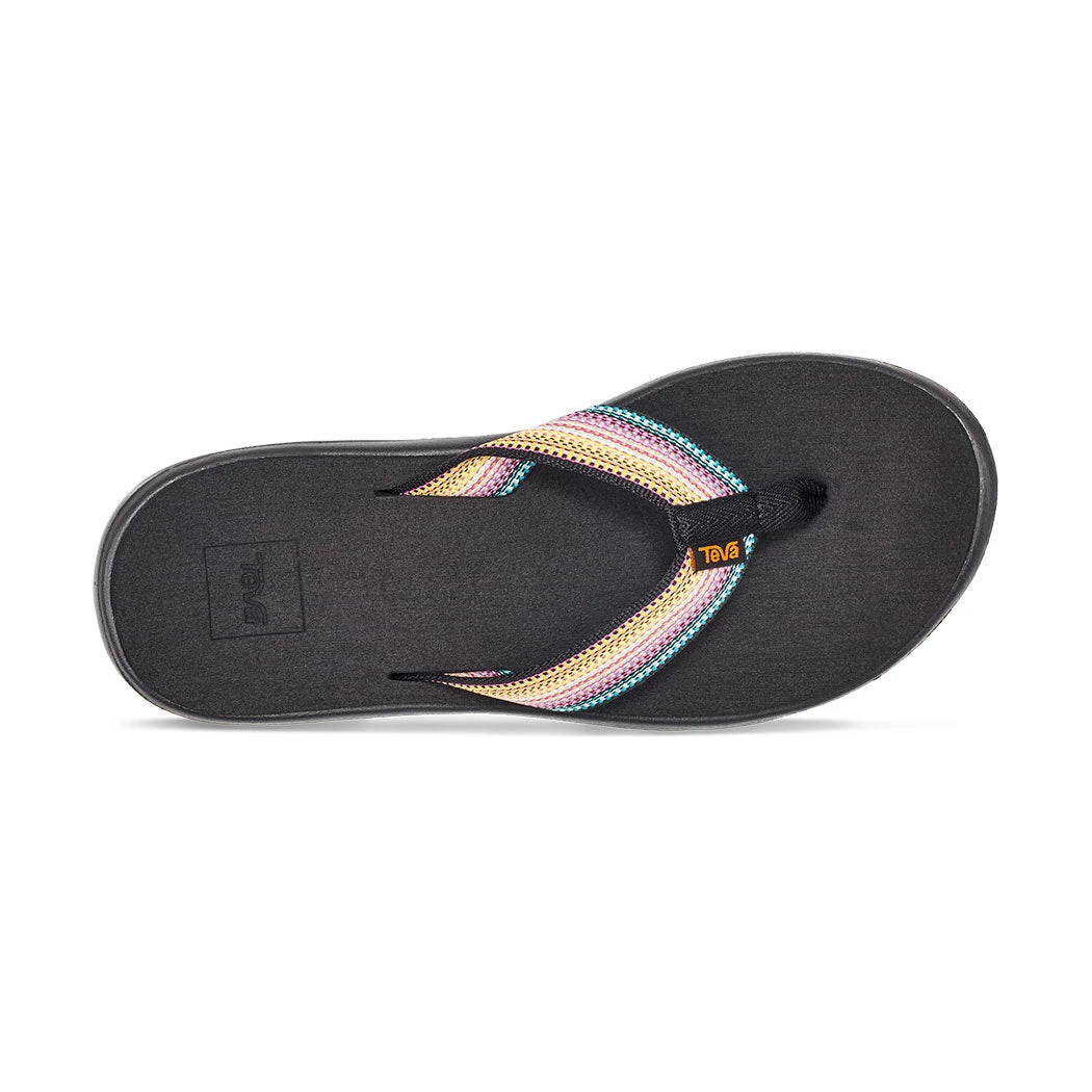 Teva Women's Voya Flip Sandal - Antiguous Black Multi- Regular (B) 5 Teva Women's Voya Flip Sandal - Antiguous Black Multi- Regular (B) - Image 5