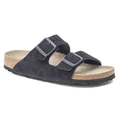 Birkenstock Arizona Suede Soft Footbed -Midnight- Medium/Narrow 1 Birkenstock Arizona Suede Soft Footbed -Midnight- Medium/Narrow