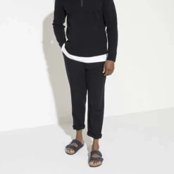 Birkenstock Arizona Suede Soft Footbed -Midnight- Medium/Narrow 8 Birkenstock Arizona Suede Soft Footbed -Midnight- Medium/Narrow -Soccer Shoes Shop 1020716 f look m