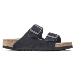 Birkenstock Arizona Suede Soft Footbed -Midnight- Medium/Narrow 10 Birkenstock Arizona Suede Soft Footbed -Midnight- Medium/Narrow -Soccer Shoes Shop 1020716 side