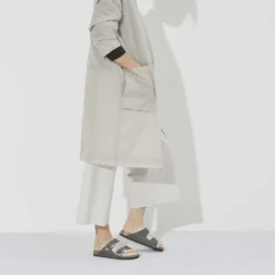 Birkenstock Arizona Shearling Sandals - Iron Natural- Medium/Narrow 15 Birkenstock Arizona Shearling Sandals - Iron Natural- Medium/Narrow -Soccer Shoes Shop 1021067 f look f