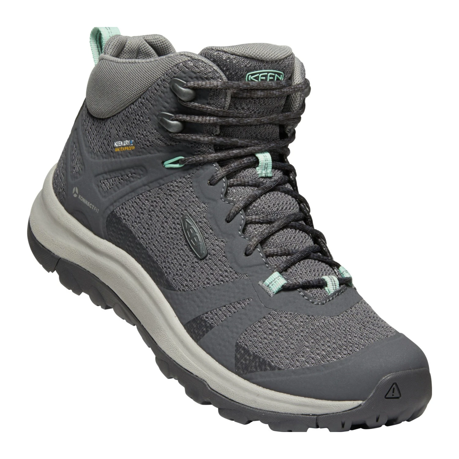 Keen Women's Terradora II Mid Waterproof Hiking Boot - Magnet/Ocean Wave - Regular (B) 2 Keen Women's Terradora II Mid Waterproof Hiking Boot - Magnet/Ocean Wave - Regular (B) - Image 2