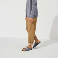 Birkenstock Arizona SFB Oil Leather Sandal - Dusty Blue - Regular/Wide 13 Birkenstock Arizona SFB Oil Leather Sandal - Dusty Blue - Regular/Wide -Soccer Shoes Shop 1022477 f look m