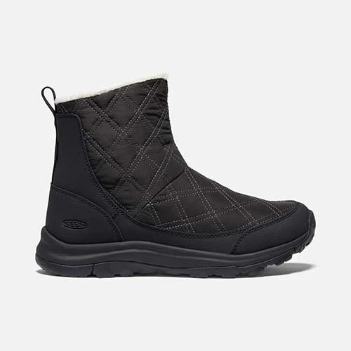 Keen Women's Terradora II Wintry Pull On WP Boot - Black/Black - Regular (B) 1 Keen Women's Terradora II Wintry Pull On WP Boot - Black/Black - Regular (B)