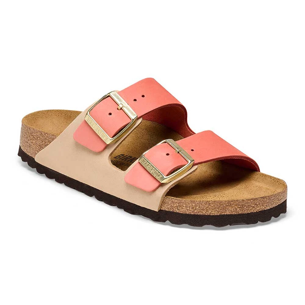 Birkenstock Women's Arizona Nubuck Sandal - Mars/Sandcastle - Regular (B) 1 Birkenstock Women's Arizona Nubuck Sandal - Mars/Sandcastle - Regular (B)