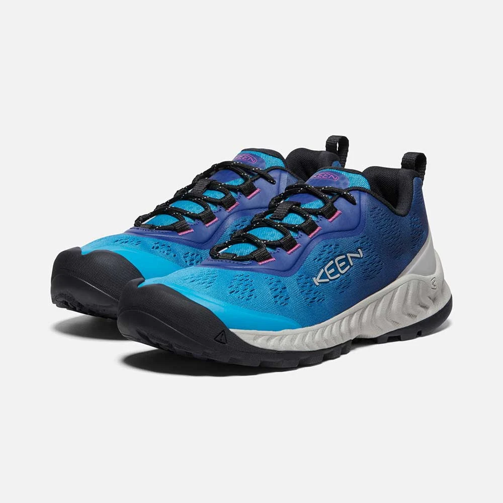 Keen Women's NXIS Speed Hiking Shoe- Fjord Blue/Ombre- Regular (B) 3 Keen Women's NXIS Speed Hiking Shoe- Fjord Blue/Ombre- Regular (B) - Image 3