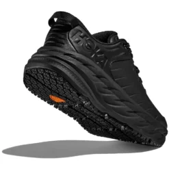 Hoka Women's Bondi SR Wide - Black/Black - Wide (D) -Soccer Shoes Shop 1110521 BBLC 4