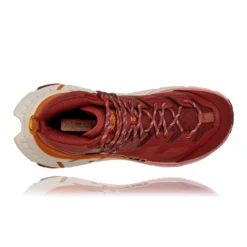 Hoka Women's TenNine Hike GoreTEXHiking Shoes - Cherry Mahogany/Strawberry Ice - Regular (B) -Soccer Shoes Shop 1113511 CMSI 5