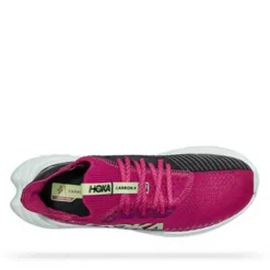 Hoka Women's Carbon X 3 Running Shoe- Festival Fuchsia/Black- Regular (B) -Soccer Shoes Shop 1123193 FFBL 5
