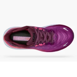 Hoka Women's Arahi 6 Running Shoe - Grape Wine/Beautyberry- Regular (B) -Soccer Shoes Shop 1123195 GWBY 5
