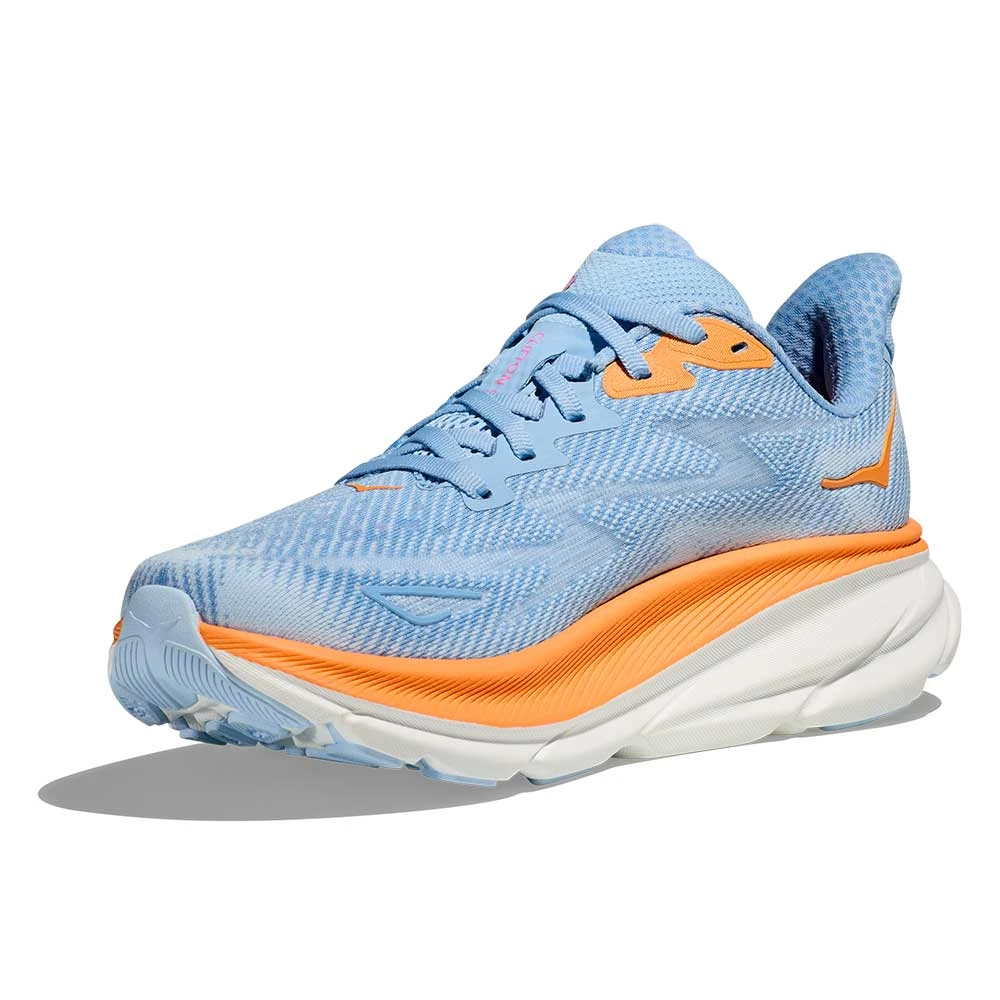 Hoka Women's Clifton 9 Running Shoe - Airy Blue/Ice Water - Regular (B) 3 Hoka Women's Clifton 9 Running Shoe - Airy Blue/Ice Water - Regular (B) - Image 3