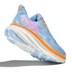 Hoka Women's Clifton 9 Running Shoe - Airy Blue/Ice Water - Wide (D) -Soccer Shoes Shop 1127896 ABIW 4