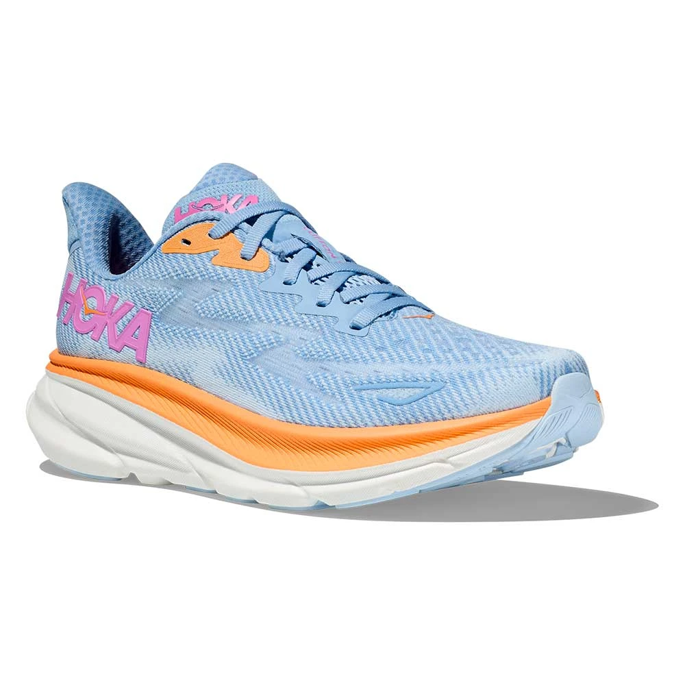 Hoka Women's Clifton 9 Running Shoe - Airy Blue/Ice Water - Regular (B) 2 Hoka Women's Clifton 9 Running Shoe - Airy Blue/Ice Water - Regular (B) - Image 2