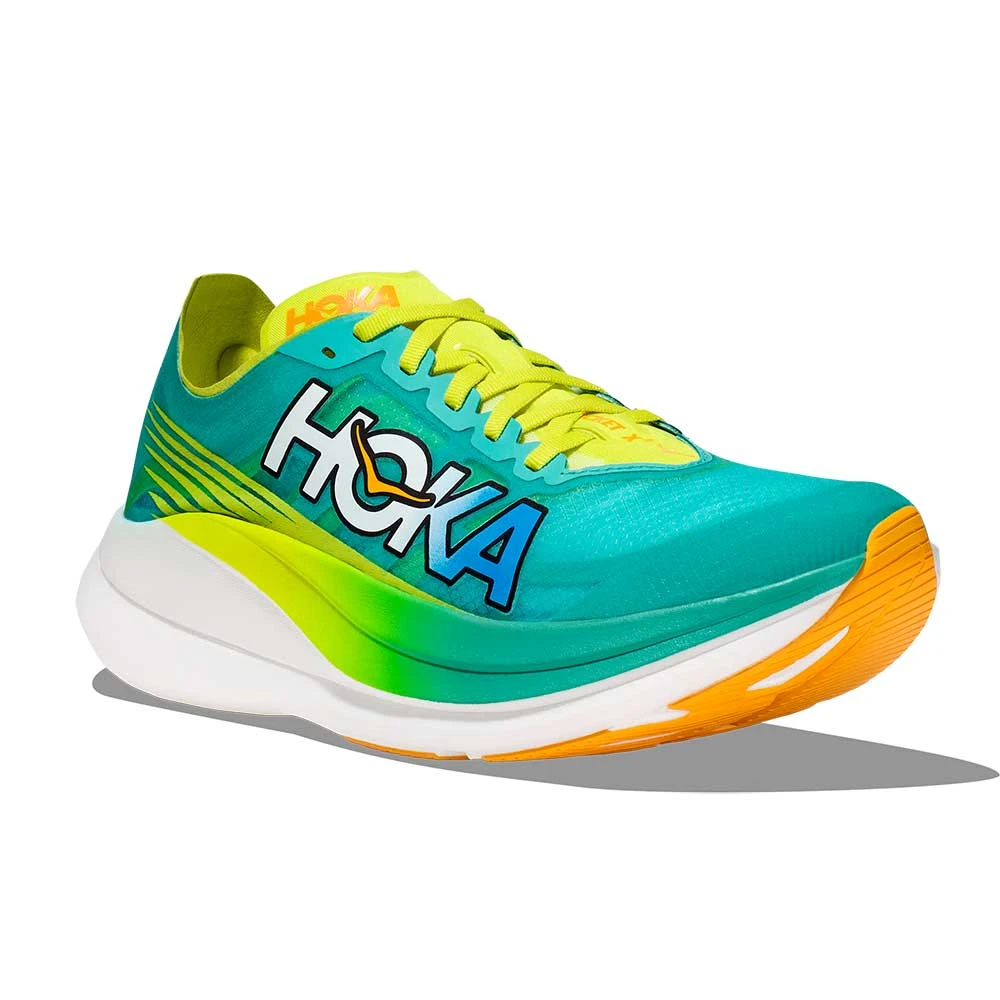 Hoka Unisex Rocket X 2 Running Shoe - Ceramic/Evening Primrose - Regular (D) 2 Hoka Unisex Rocket X 2 Running Shoe - Ceramic/Evening Primrose - Regular (D) - Image 2
