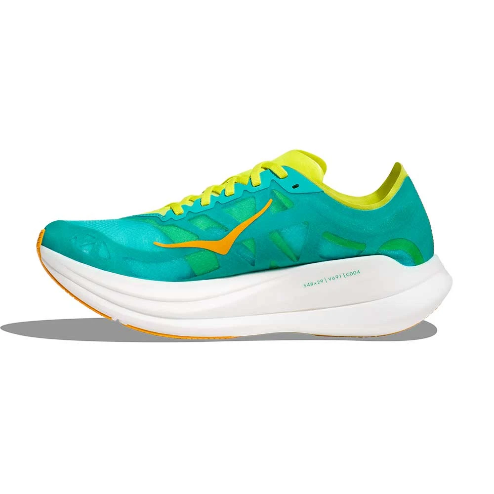 Hoka Unisex Rocket X 2 Running Shoe - Ceramic/Evening Primrose - Regular (D) 4 Hoka Unisex Rocket X 2 Running Shoe - Ceramic/Evening Primrose - Regular (D) - Image 4