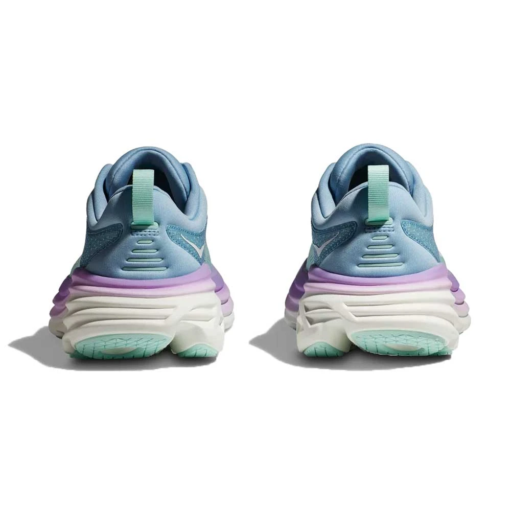 Hoka Women's Bondi 8 Running Shoe - Airy Blue/Sunlit Ocean - Regular (B) 5 Hoka Women's Bondi 8 Running Shoe - Airy Blue/Sunlit Ocean - Regular (B) - Image 5