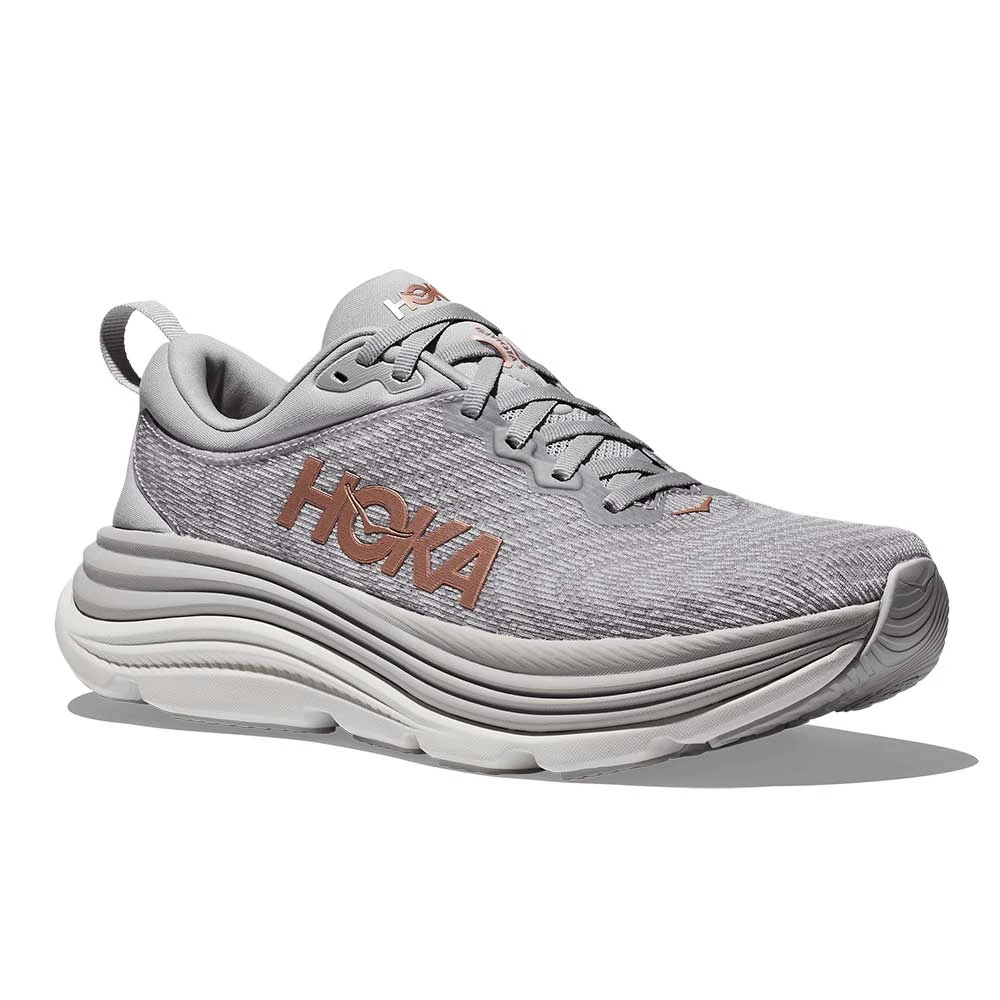Hoka Women's Gaviota 5 Running Shoe - Harbor Mist/Rose Gold - Wide (D) 1 Hoka Women's Gaviota 5 Running Shoe - Harbor Mist/Rose Gold - Wide (D)