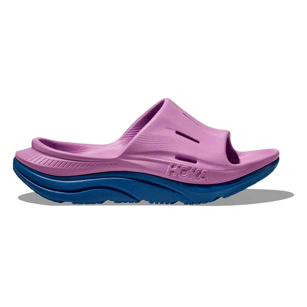 Hoka Unisex Ora Recovery Slide 3 - Cyclamen/Coastal Sky 1 Hoka Unisex Ora Recovery Slide 3 - Cyclamen/Coastal Sky
