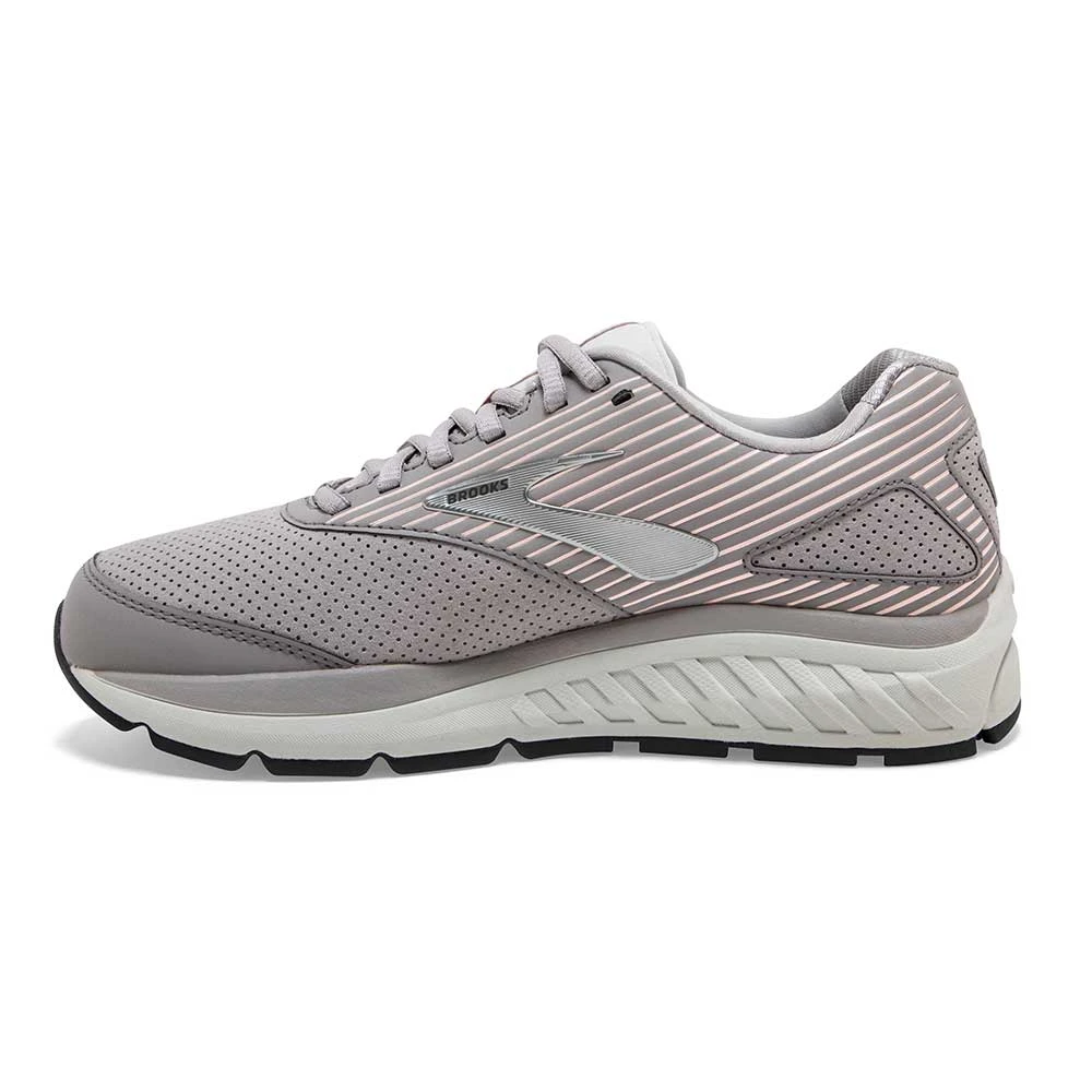 BROOKS Women's Addiction Walker Suede Walking Shoe - Alloy/Oyster/Peach- Regular (B) 3 BROOKS Women's Addiction Walker Suede Walking Shoe - Alloy/Oyster/Peach- Regular (B) - Image 3