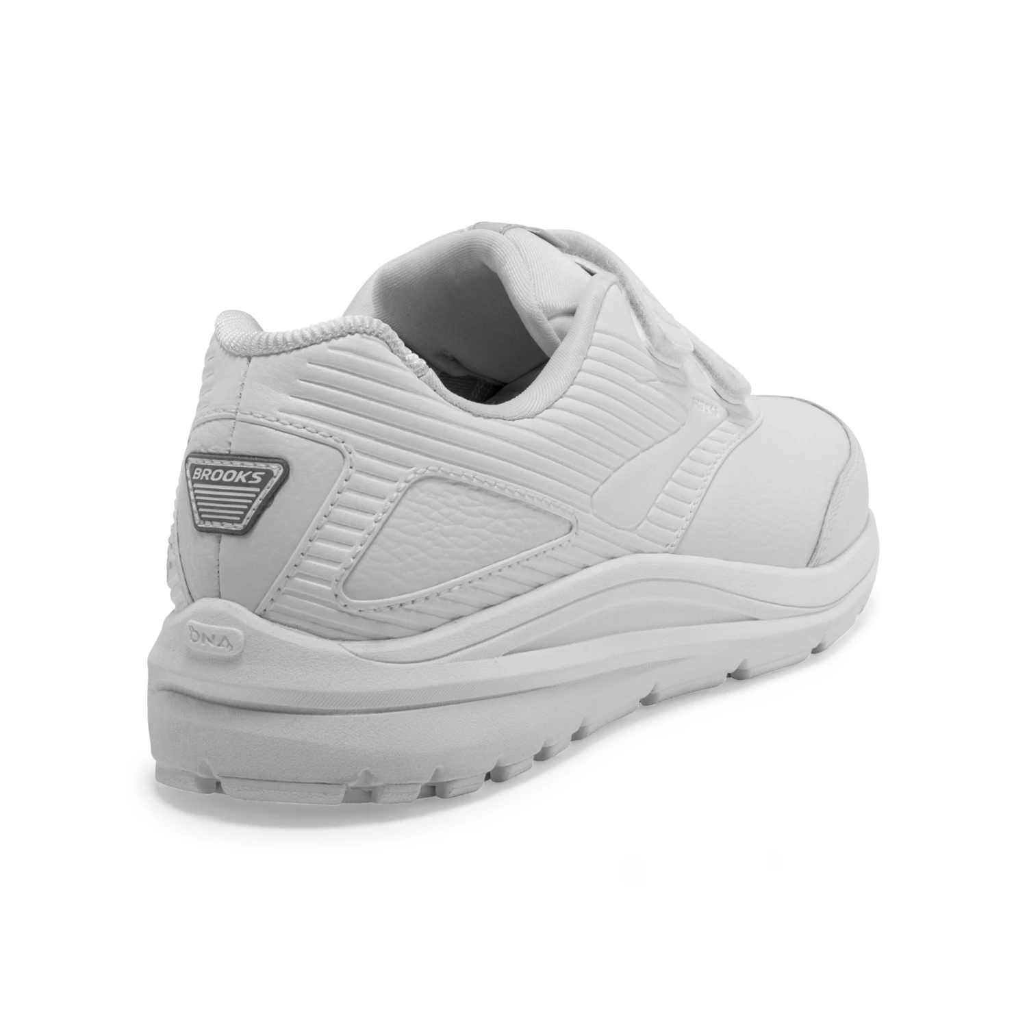 BROOKS Women's Addiction Walker VStrap 2 Walking Shoe -White/White- Wide (D) 4 BROOKS Women's Addiction Walker VStrap 2 Walking Shoe -White/White- Wide (D) - Image 4