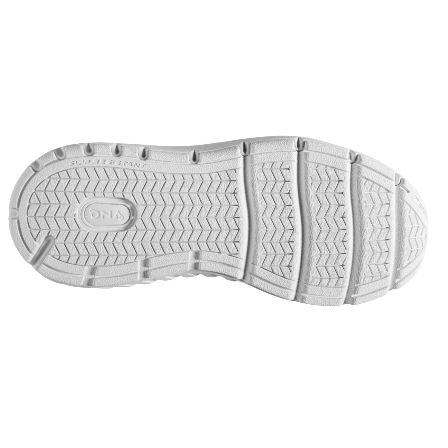 BROOKS Women's Addiction Walker VStrap 2 Walking Shoe - White/White- Regular (B) 6 BROOKS Women's Addiction Walker VStrap 2 Walking Shoe - White/White- Regular (B) - Image 6