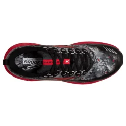 BROOKS Women's Cascadia 16 Trail Shoe - Black/Grey/Red- Regular (B) -Soccer Shoes Shop 120363 008 O Cascadia 16