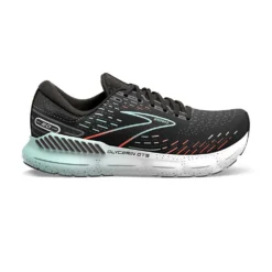 Soccer Shoes Shop 25 BROOKS Women's Glycerin GTS 20 Running Shoe - Black/Red/Opal - Regular (B)