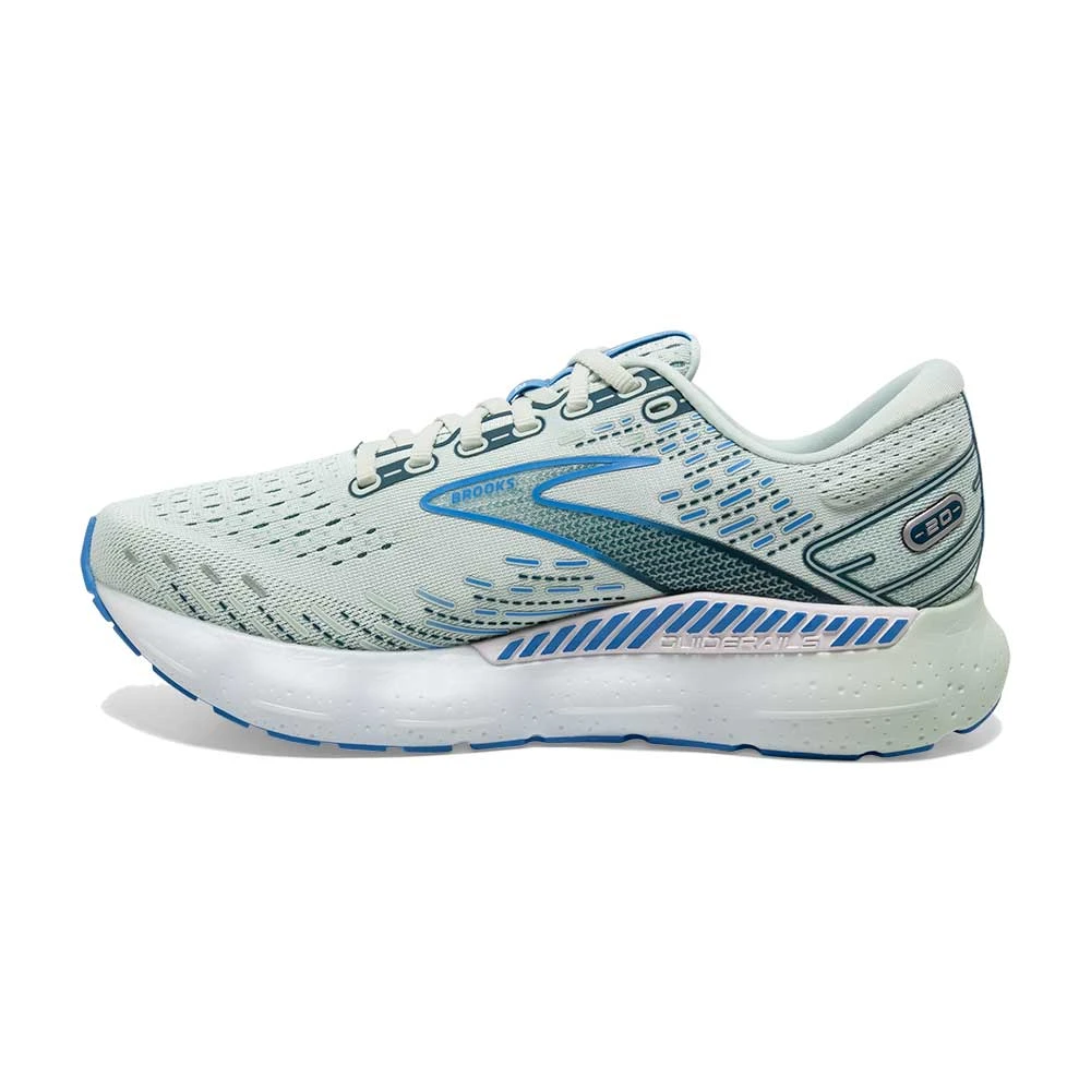 BROOKS Women's Glycerin GTS 20 Running Shoe - Blue Glass/Marina/Legion Blue - Regular (B) 4 BROOKS Women's Glycerin GTS 20 Running Shoe - Blue Glass/Marina/Legion Blue - Regular (B) - Image 4