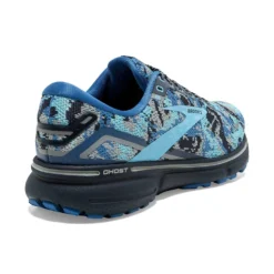 BROOKS Women's Ghost 15 Camo Running Shoe - Star/Eclipse/Grotto - Regular (B) 9 BROOKS Women's Ghost 15 Camo Running Shoe - Star/Eclipse/Grotto - Regular (B) -Soccer Shoes Shop 120380 416 H Ghost 15