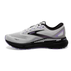 BROOKS Women's Adrenaline GTS 23 Running Shoe - Grey/Black/Purple- Wide (D) 9 BROOKS Women's Adrenaline GTS 23 Running Shoe - Grey/Black/Purple- Wide (D) -Soccer Shoes Shop 120381 039 M Adrenaline GTS 23 2