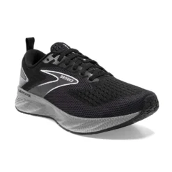 BROOKS Women's Levitate 6 Running Shoe- Black/Ebony/White- Regular (B) -Soccer Shoes Shop 120383 039 A Levitate 6