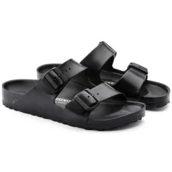 Birkenstock Arizona EVA Sandals -Black- Medium/Narrow -Soccer Shoes Shop 129423 pair