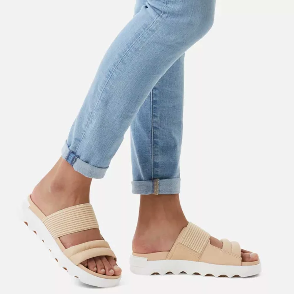 Sorel Women's Viibe Slide - Nova Sand/Sea Salt - Regular (B) 5 Sorel Women's Viibe Slide - Nova Sand/Sea Salt - Regular (B) - Image 5