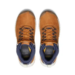 Women's Nxis Explorer Mid Waterproof Hiking Boot - Keen Maple/Birch- Regular (B) -Soccer Shoes Shop 3d98a69bb08aea03fee3285af74a530c22bd17c6