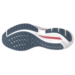 Mizuno Women's Wave Inspire 19 Running Shoe- Wisteria/China Blue- Regular (B) -Soccer Shoes Shop 411398.6BCL 02