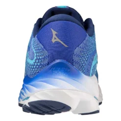 Mizuno Women's Wave Rider 27 Running Shoe - Ultramarine/White- Regular (B) -Soccer Shoes Shop 411418 UM00 05