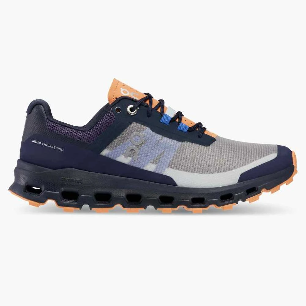 On Running Women's Cloudvista Trail Shoe - Midnight/Copper- Regular (B) 1 On Running Women's Cloudvista Trail Shoe - Midnight/Copper- Regular (B)