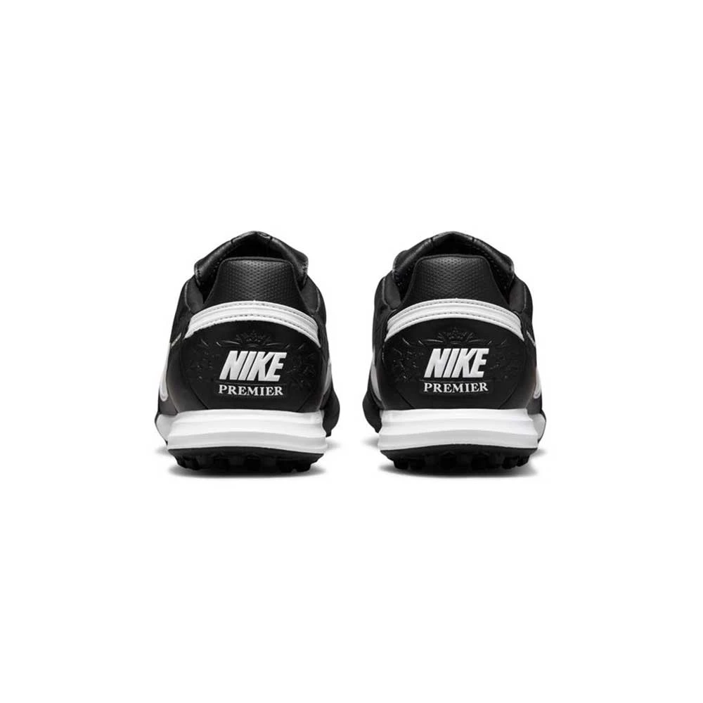 Nike Unisex Premier III TF Soccer Shoe - Black/White 6 Nike Unisex Premier III TF Soccer Shoe - Black/White - Image 6