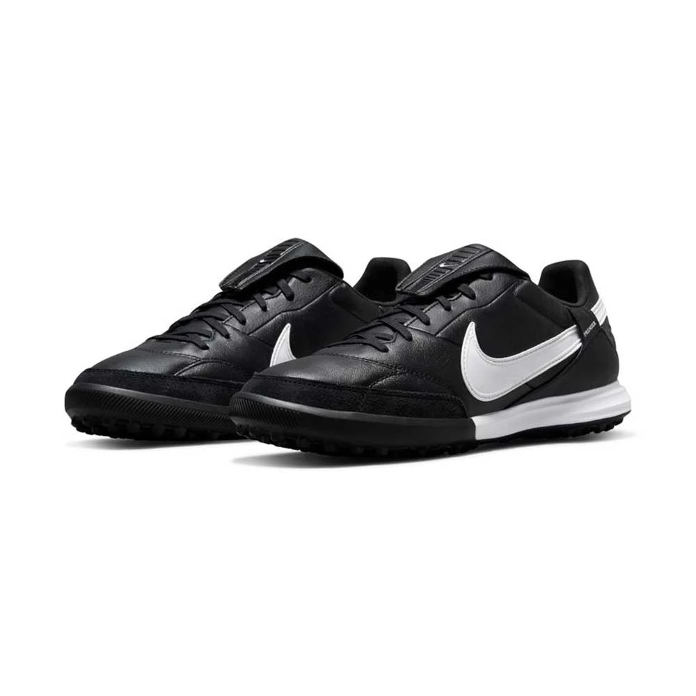 Nike Unisex Premier III TF Soccer Shoe - Black/White 3 Nike Unisex Premier III TF Soccer Shoe - Black/White - Image 3