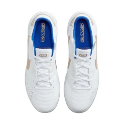Unisex Nike Streetgato IC Soccer Shoes- White/Metallic Gold/Hyper Royal - Regular (D) -Soccer Shoes Shop AURORA DC8466 174 PHCTH001 2000