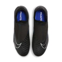 Nike Phantom GX Academy Dynamic Fit MG Soccer Cleat - Black/Chrome-Hyper Royal- Regular (D) -Soccer Shoes Shop AURORA DD9472 040 PHCTH001 2000